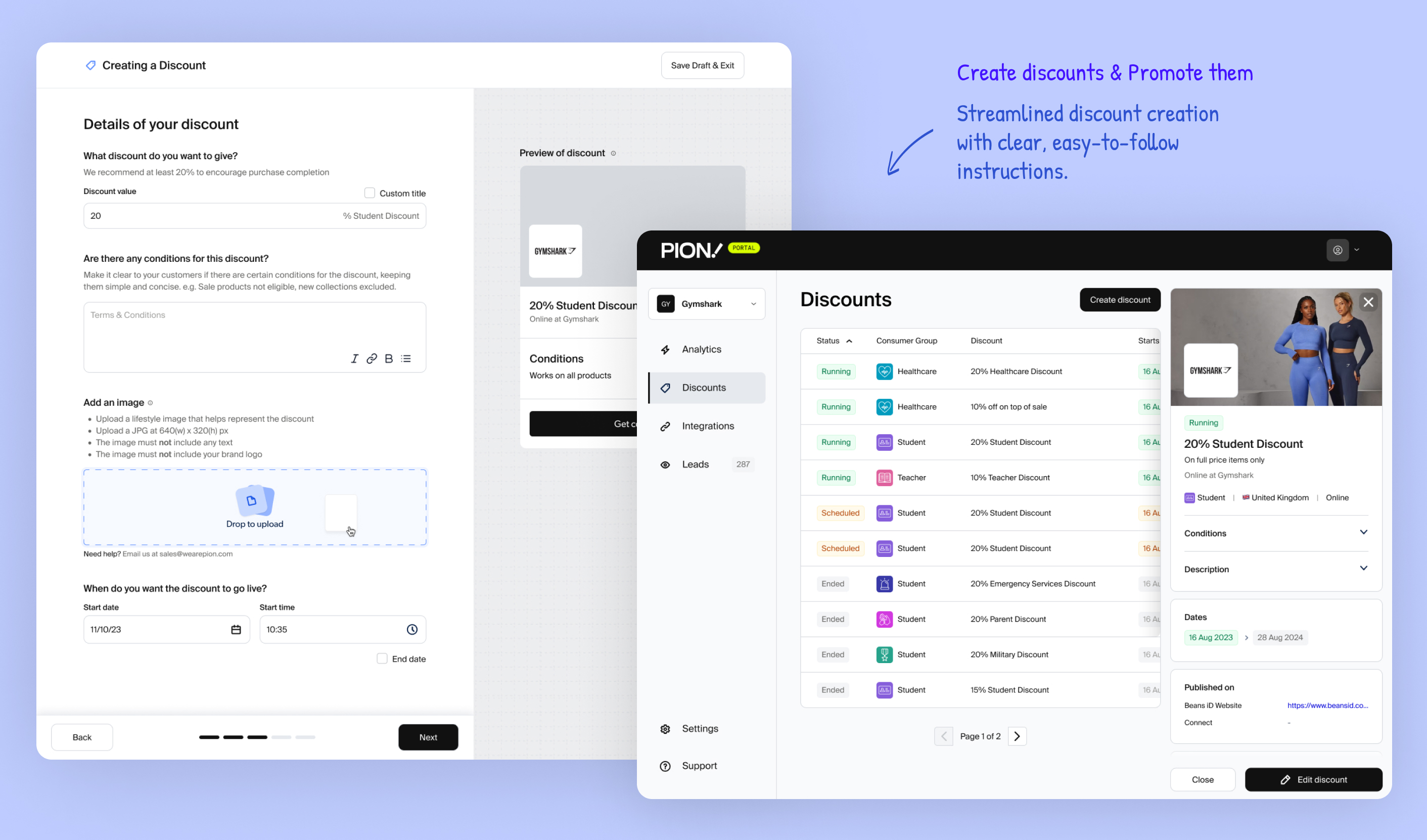 image showing a preview of the design system components